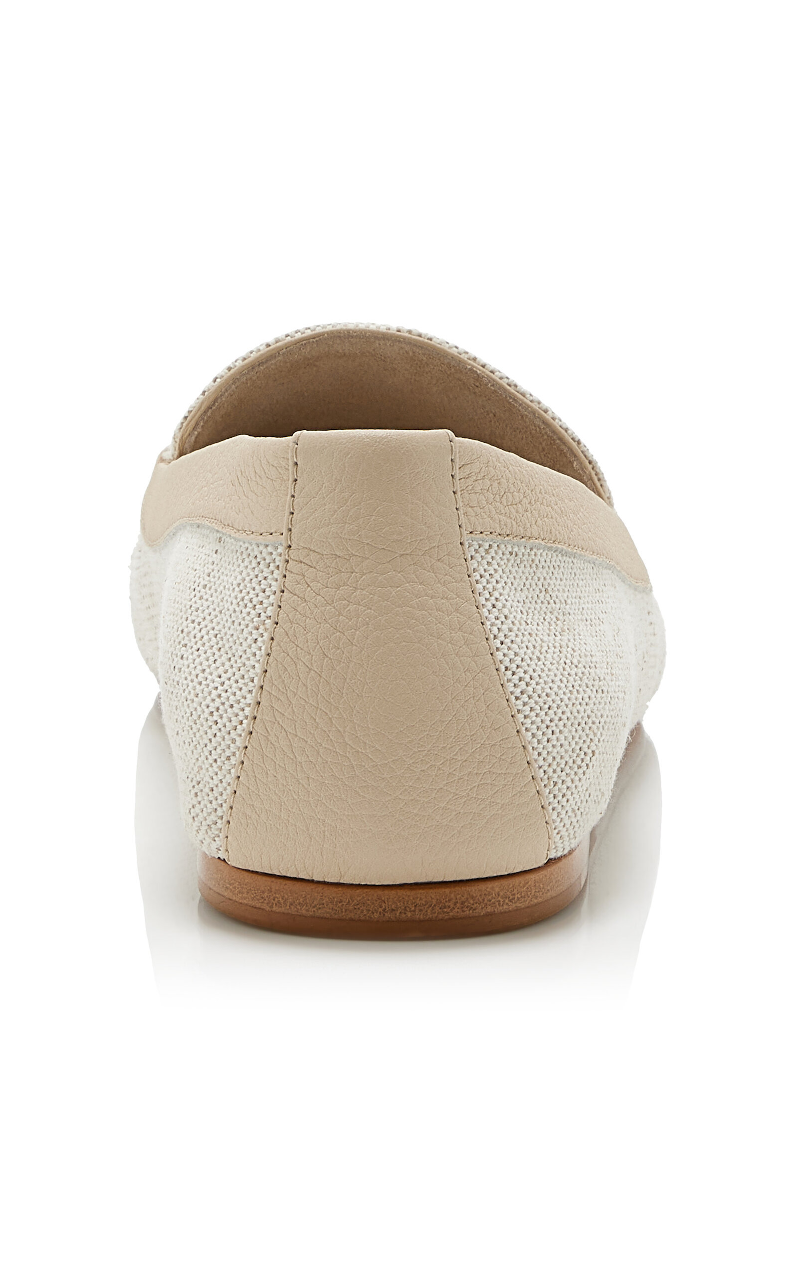 Monroe Canvas and Leather Loafers white - 5