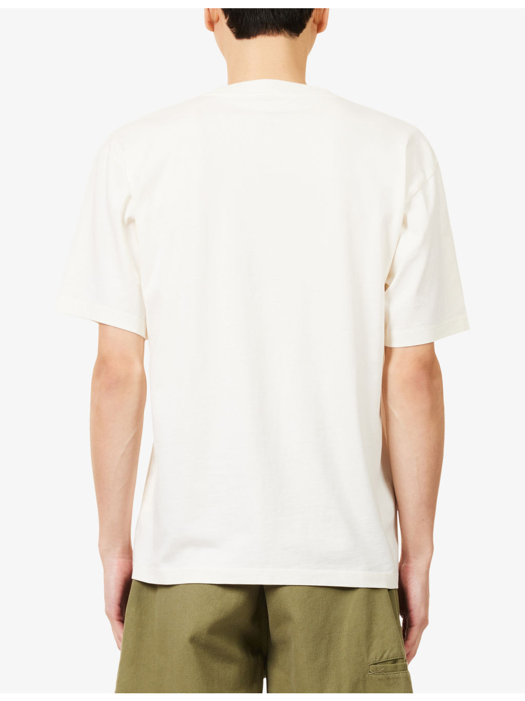 Logo Graphic Print Cotton T-Shirt - 4