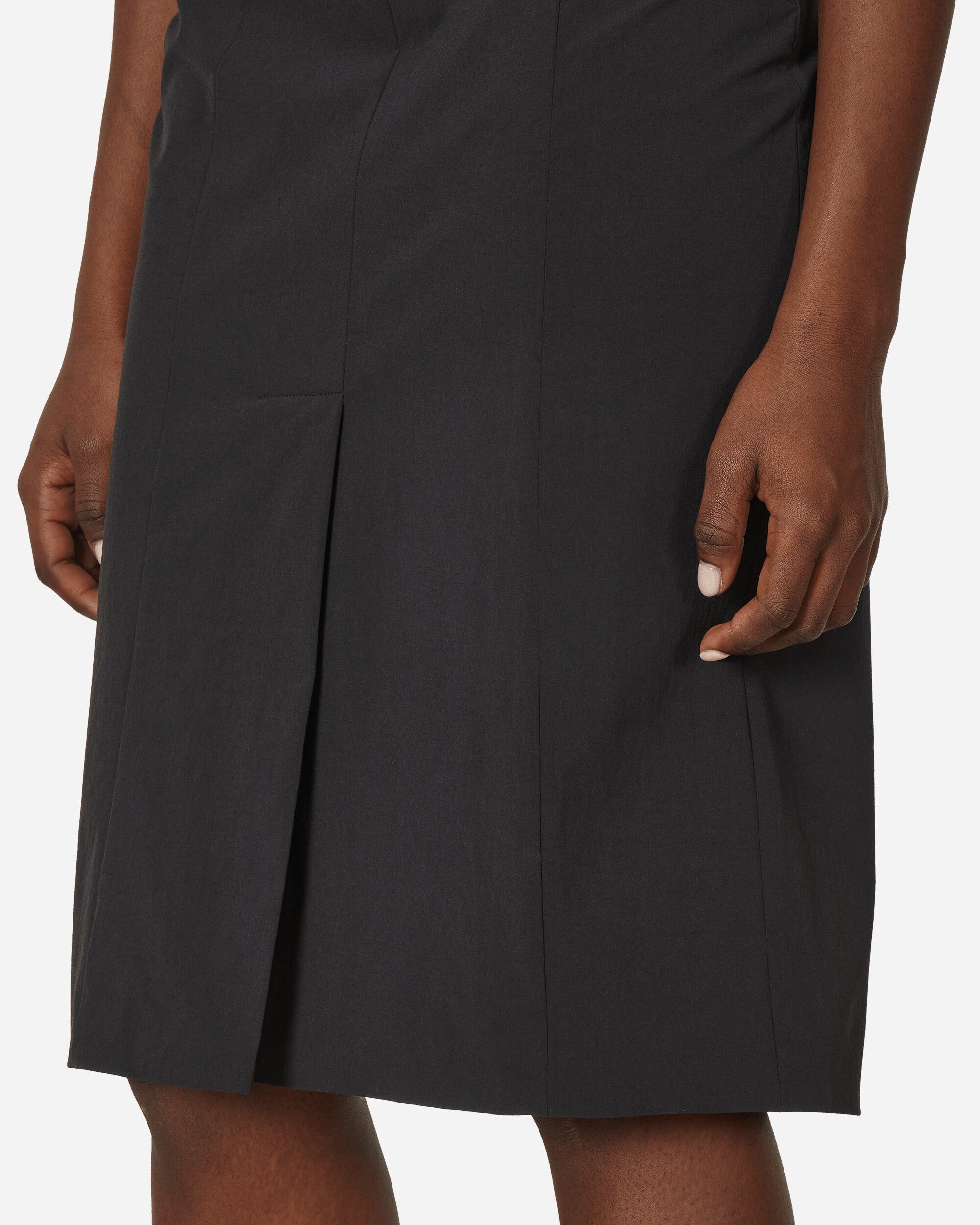 Stretch Tailored Midi Dress Black - 5