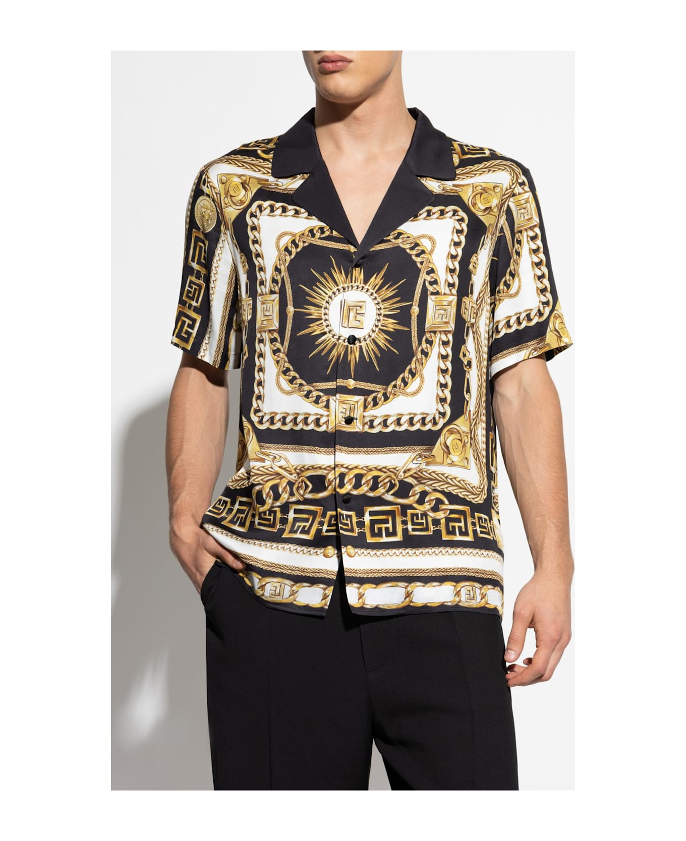 Balmain Shirt With Logo - 3