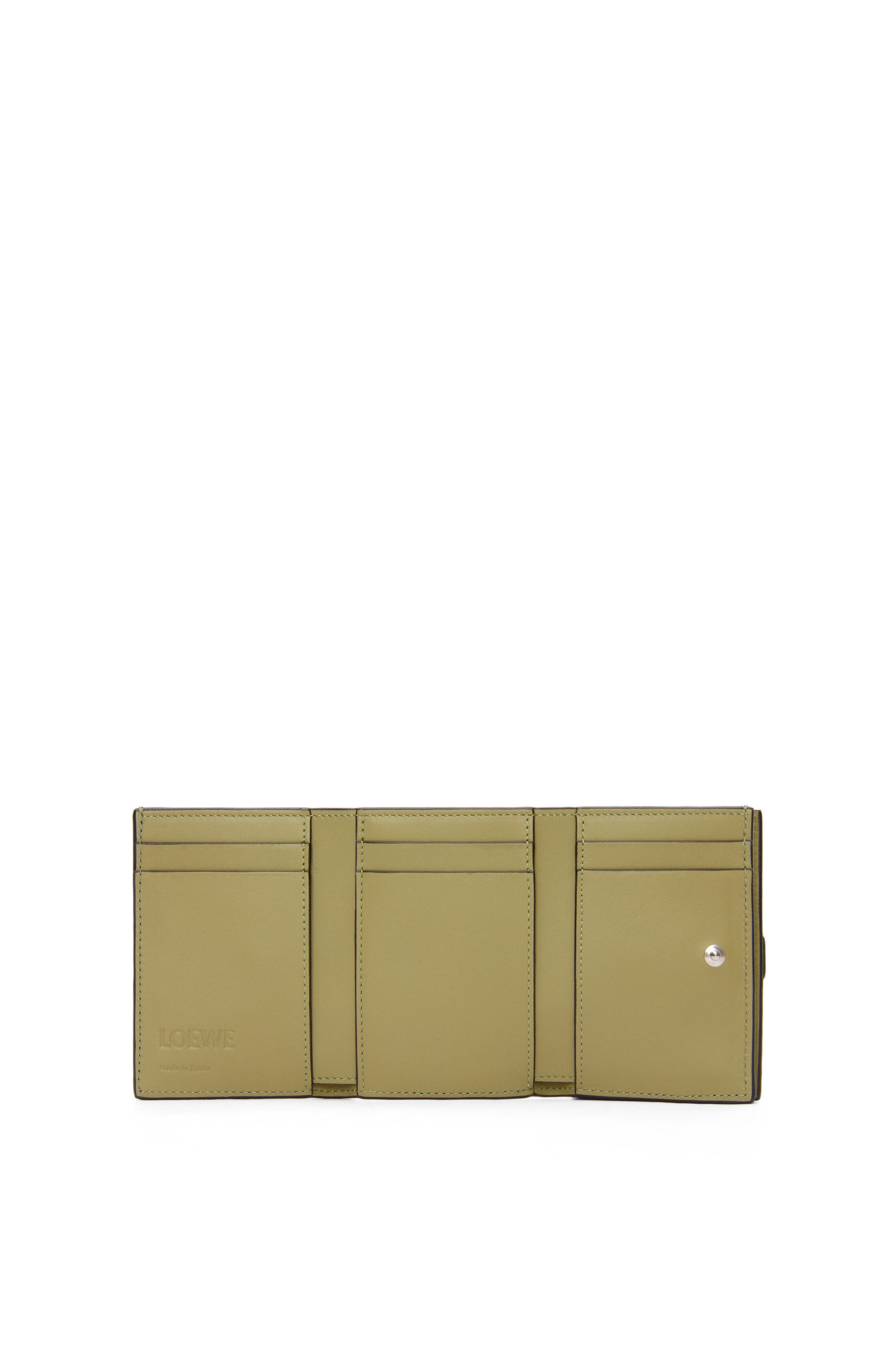Trifold wallet in soft grained calfskin - 2