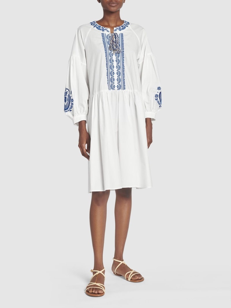 Dirce cotton poplin mini dress - 2