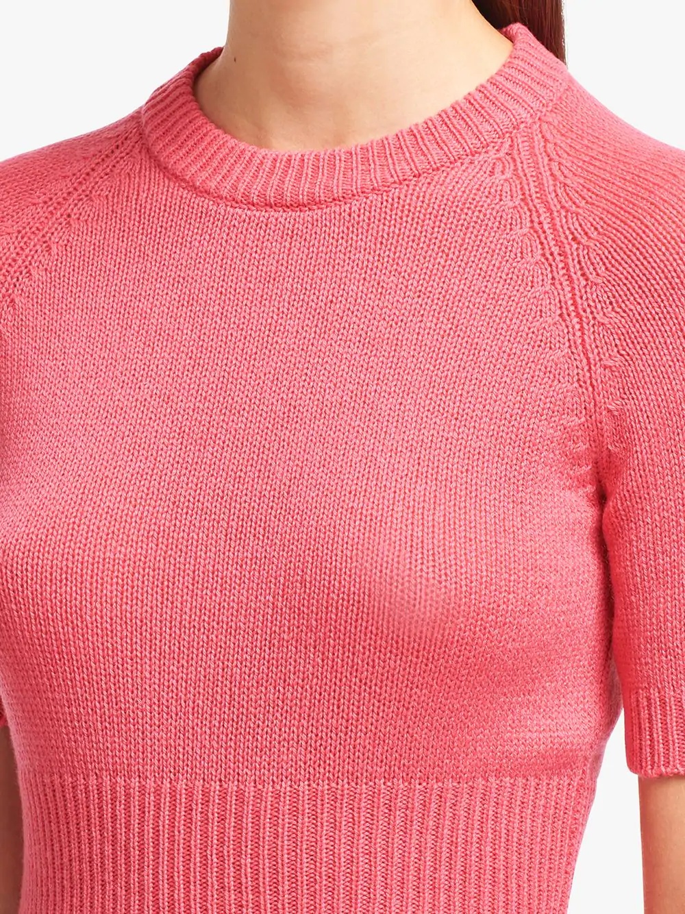 cashmere knitted top - 5