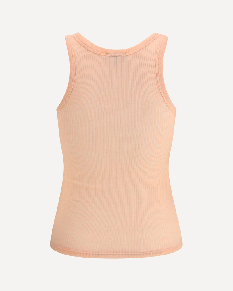 forte_forte Halter-neck tank Top in wool jersey outlook