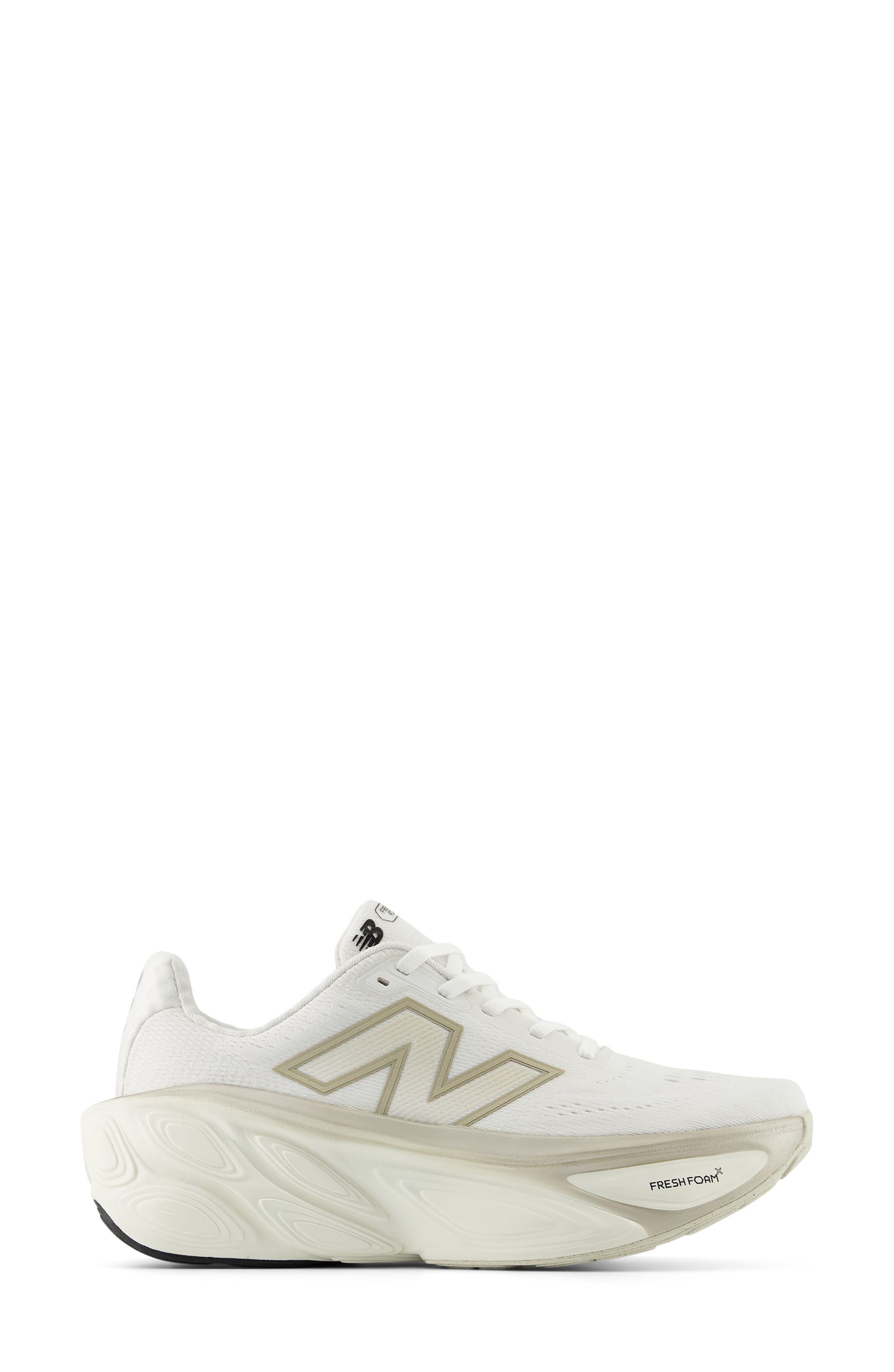 New Balance Fresh Foam X More v5 Running Shoe in White/Sea Salt at Nordstrom - 2