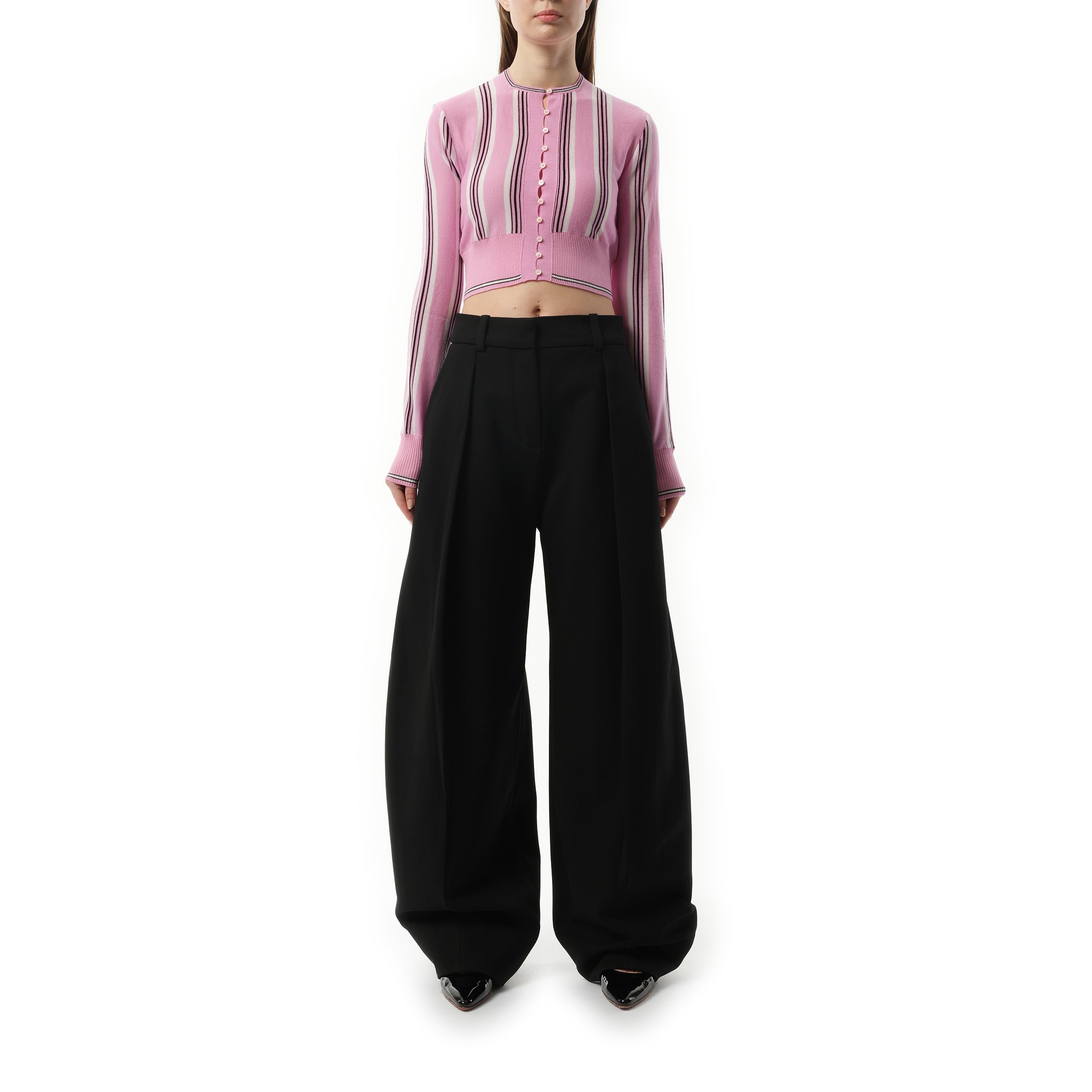 Le Cardigan Spiaggia in Pink/Multicolour - 4