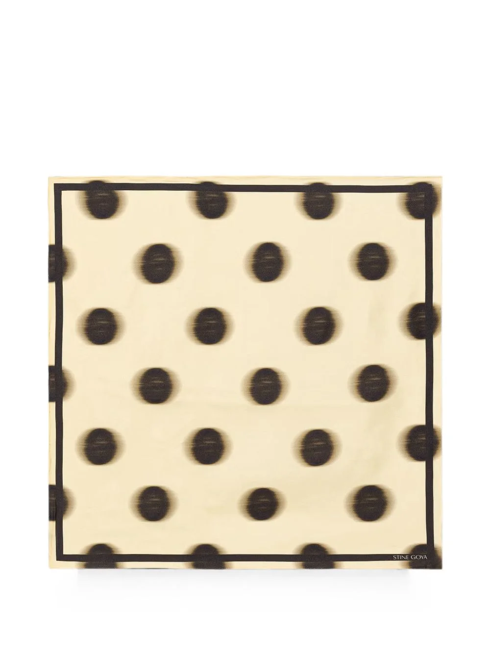 polka-dot square scarf - 1