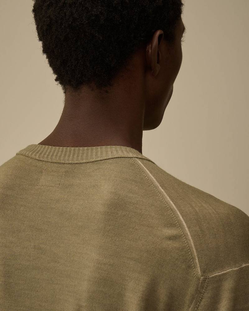 Merino Wool Crewneck Sweater 6