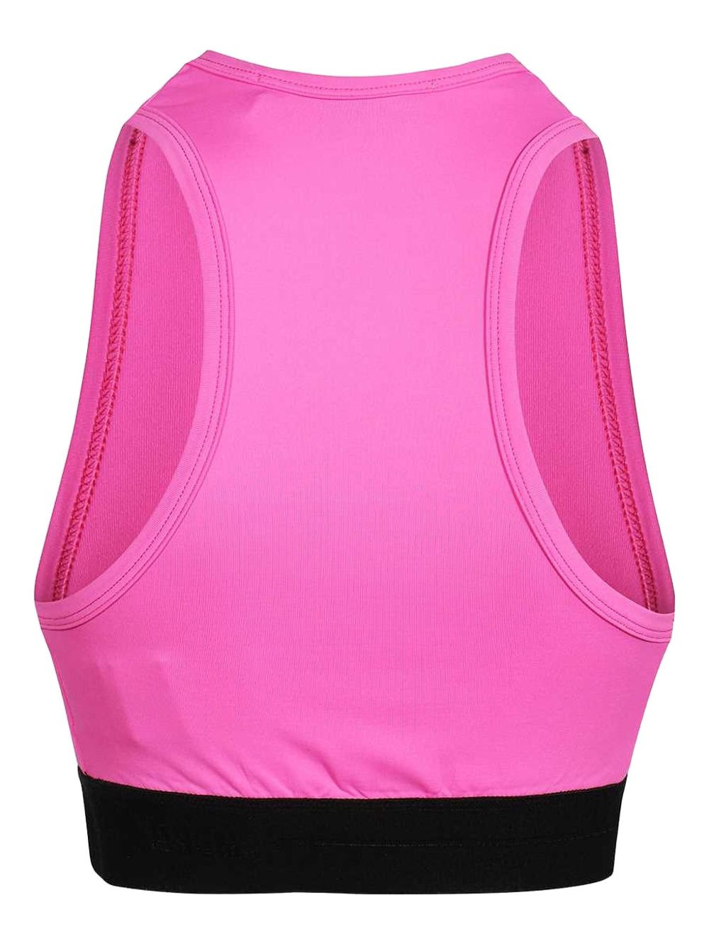 elastic-waistband tank top - 2