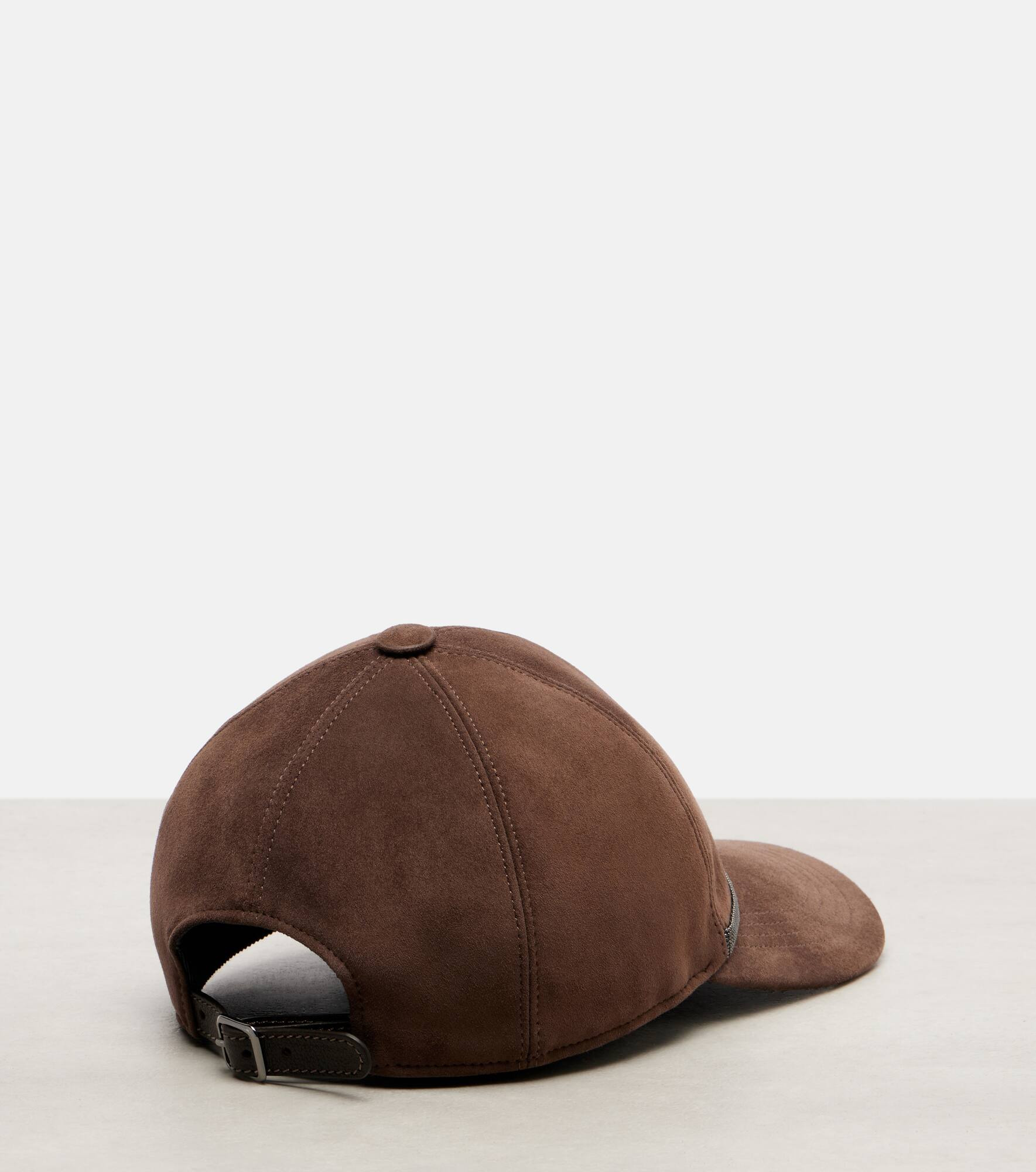 Monili suede baseball cap - 4