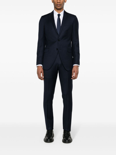 Etro single-breasted wool suit outlook