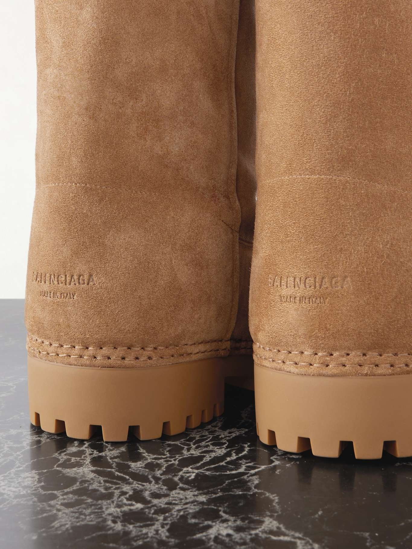 Alaska Low shearling-lined suede boots - 4