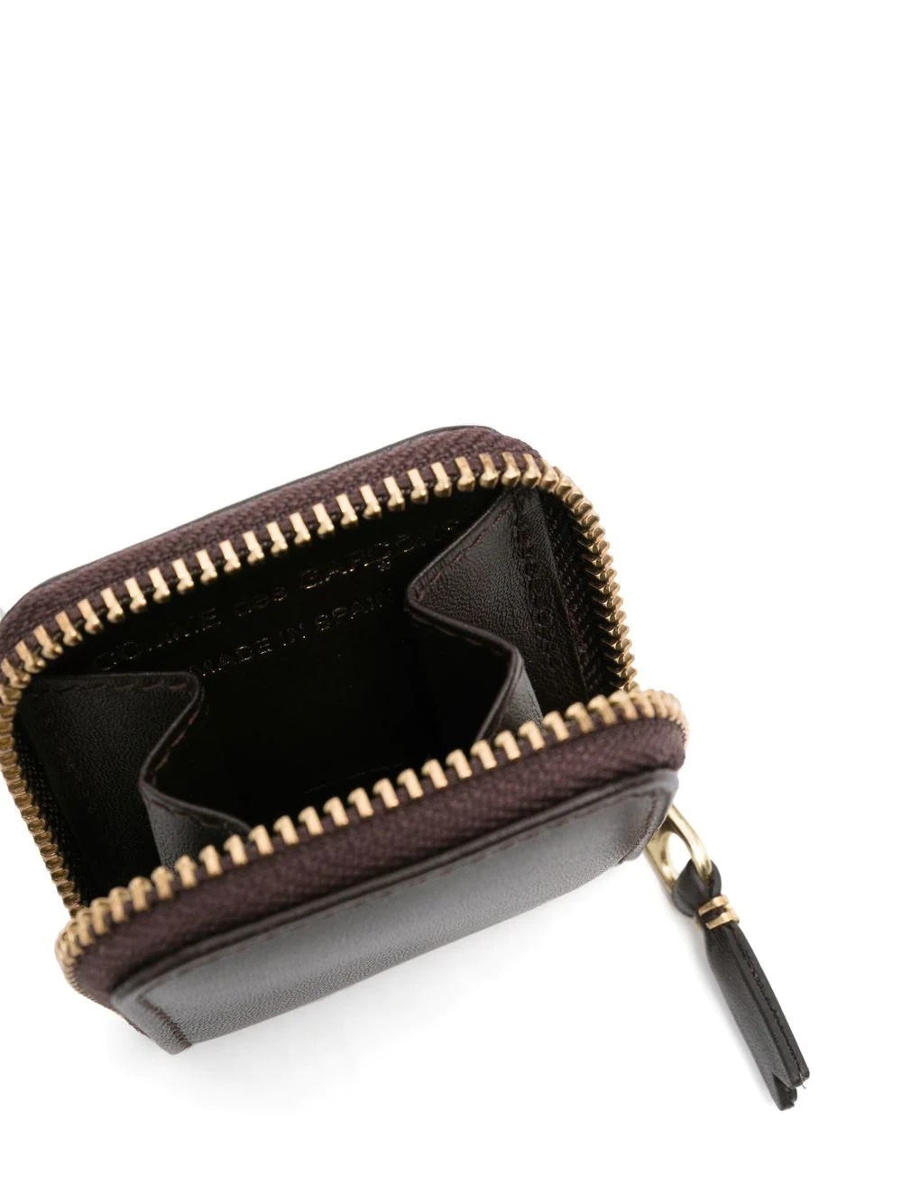 zipped leather wallet - 3