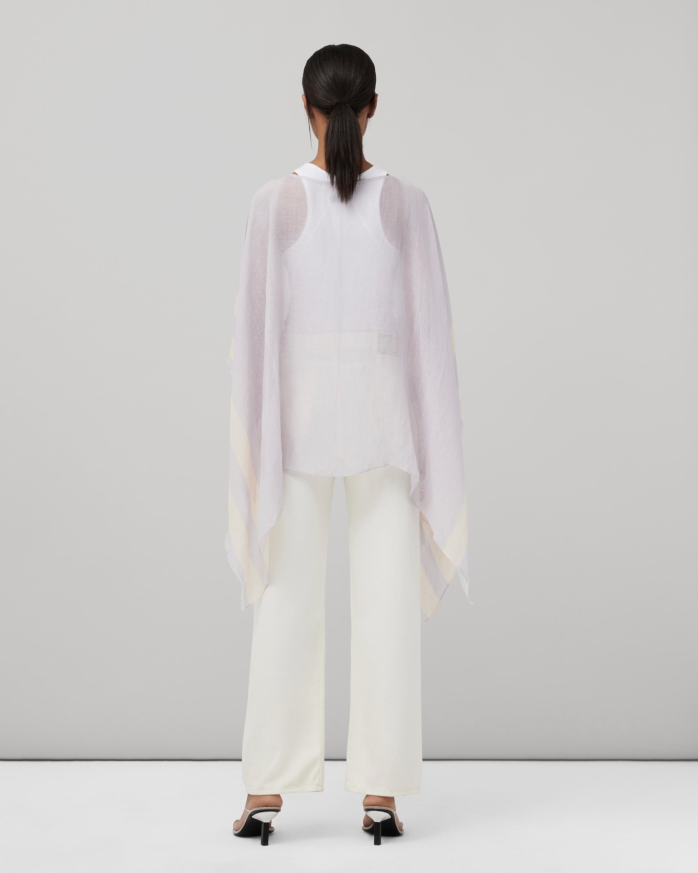 Hera Beach Wrap
Silk Linen Blend Wrap - 3