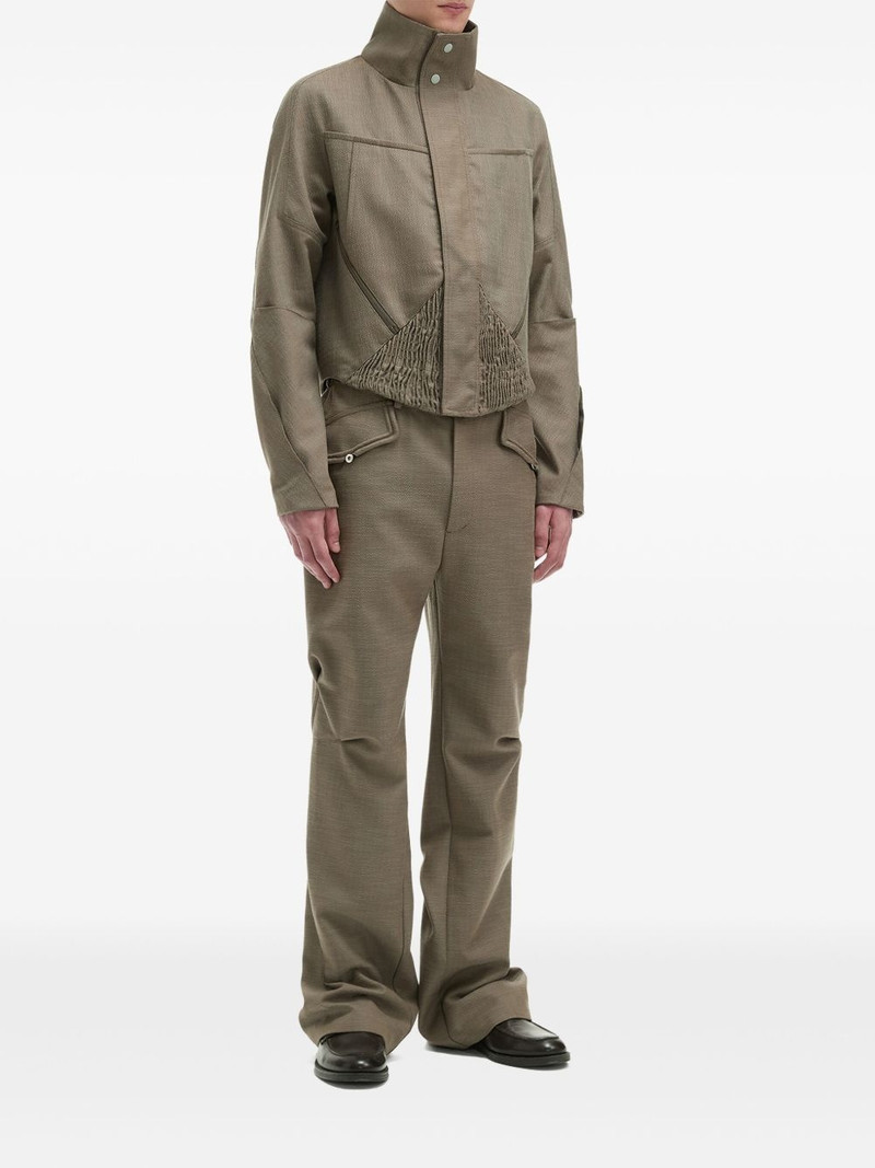 Kiko Kostadinov flared trousers outlook