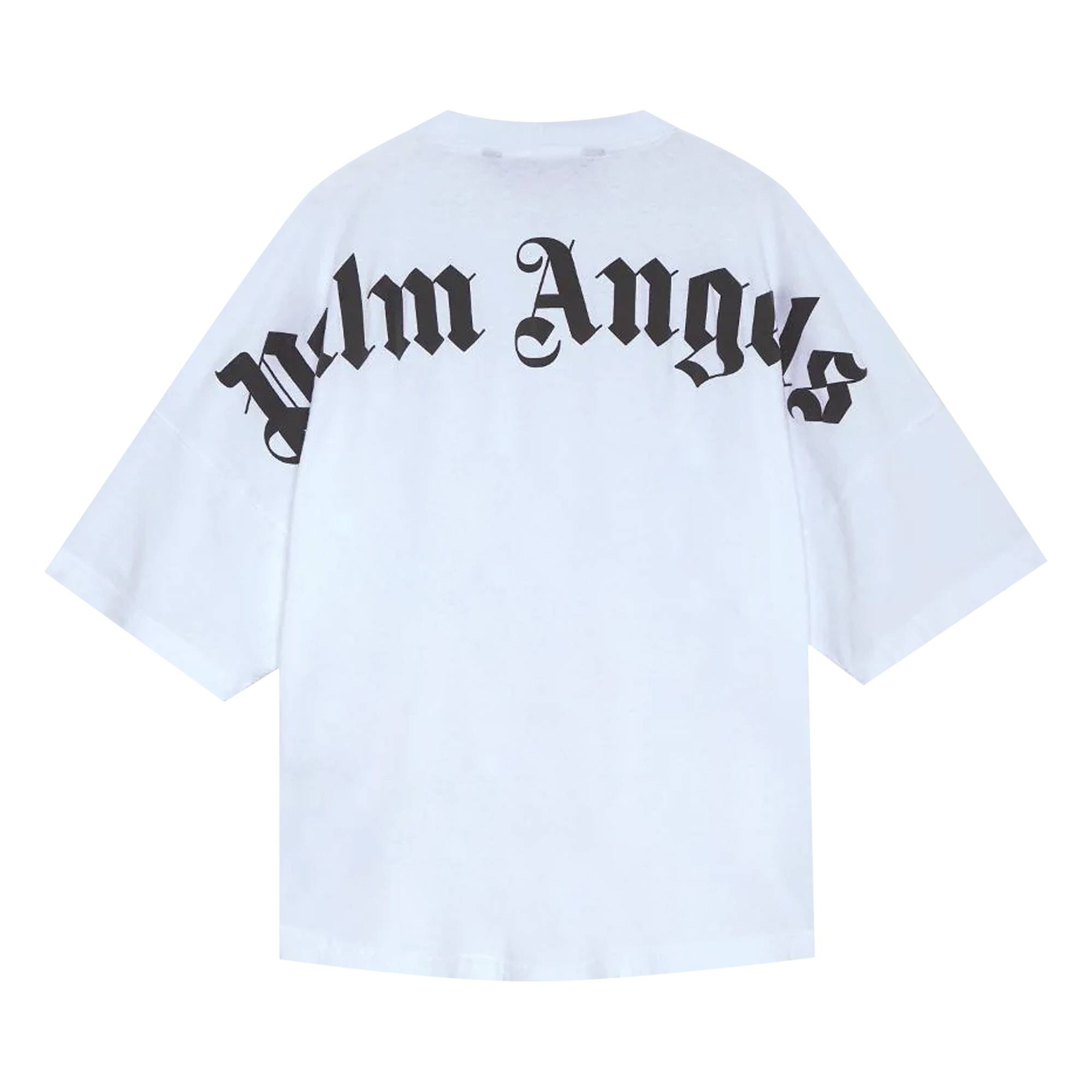 Palm Angels Classic Logo Over Tee 'White' - 2