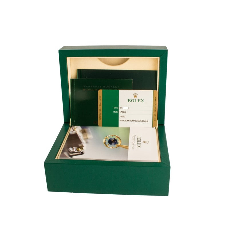 Rolex Datejust 31 Ref 178240 Rhodium Roman Dial - 4