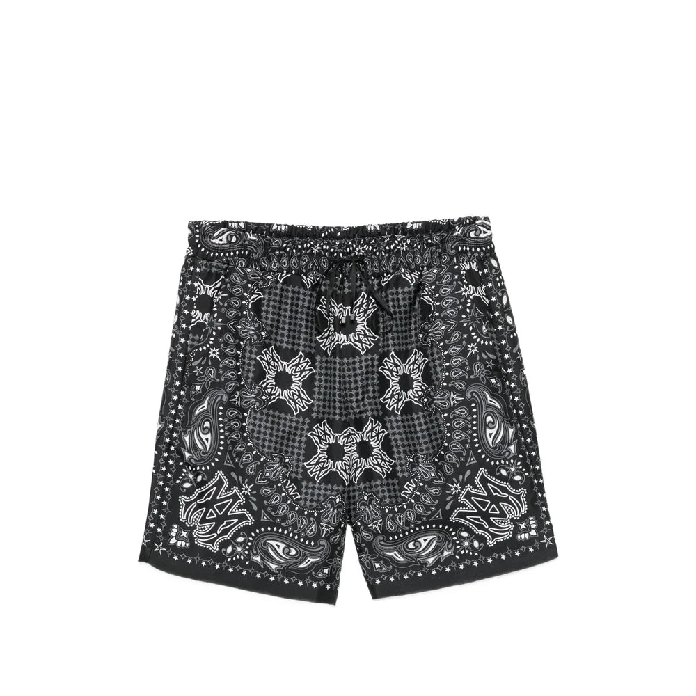 Amiri Black Shorts - Chino Shorts Men - 1