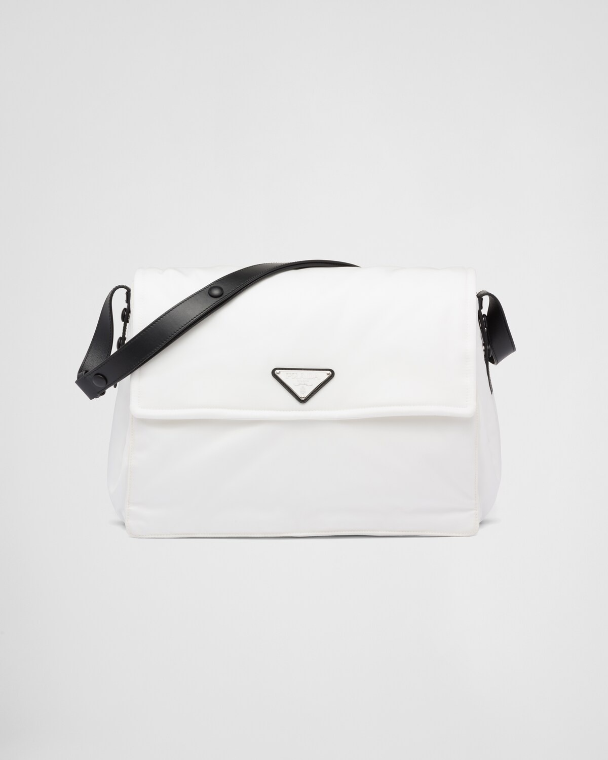 Large padded Re-Nylon shoulder bag - 1