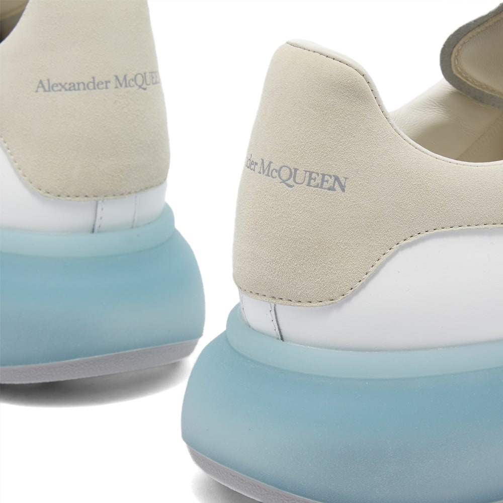 Alexander McQueen Crystal Wedge Sole Sneaker - 4