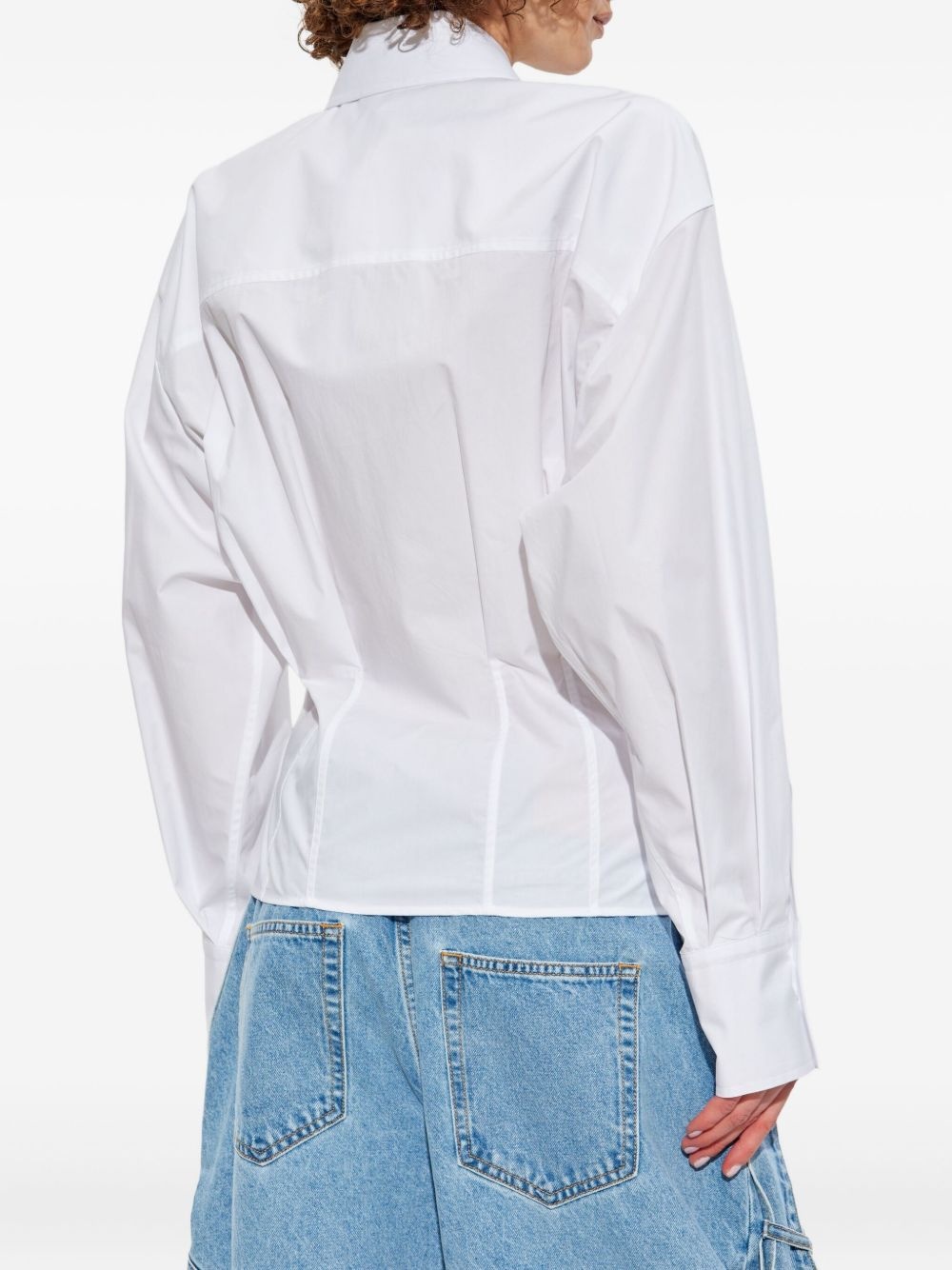 cotton fitted shirt - 4