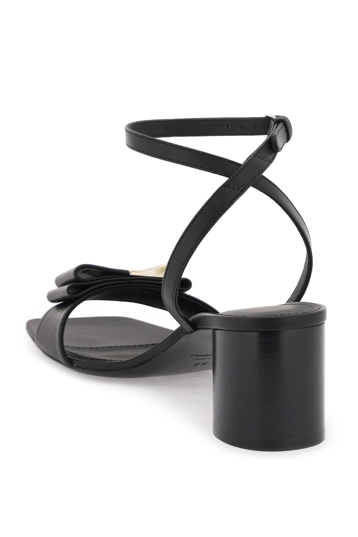 SANDALS WITH DOUBLE BOW - 2