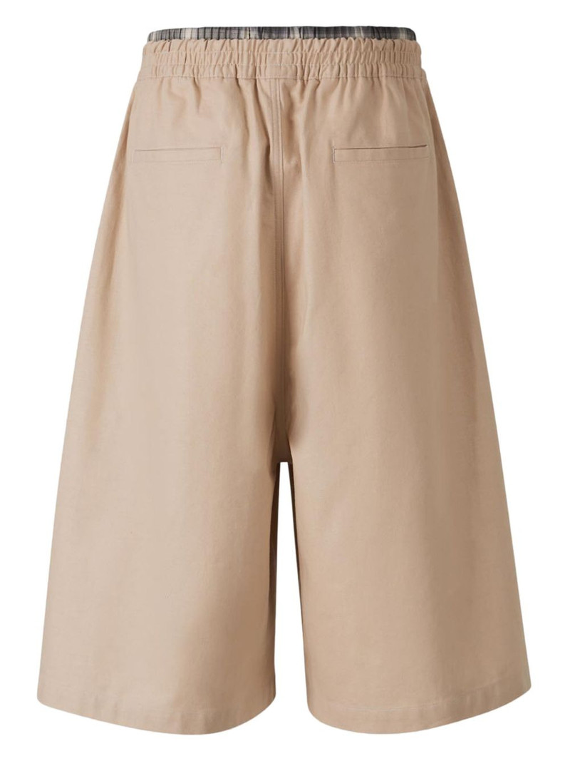 WILLY CHAVARRIA layered-detail shorts outlook