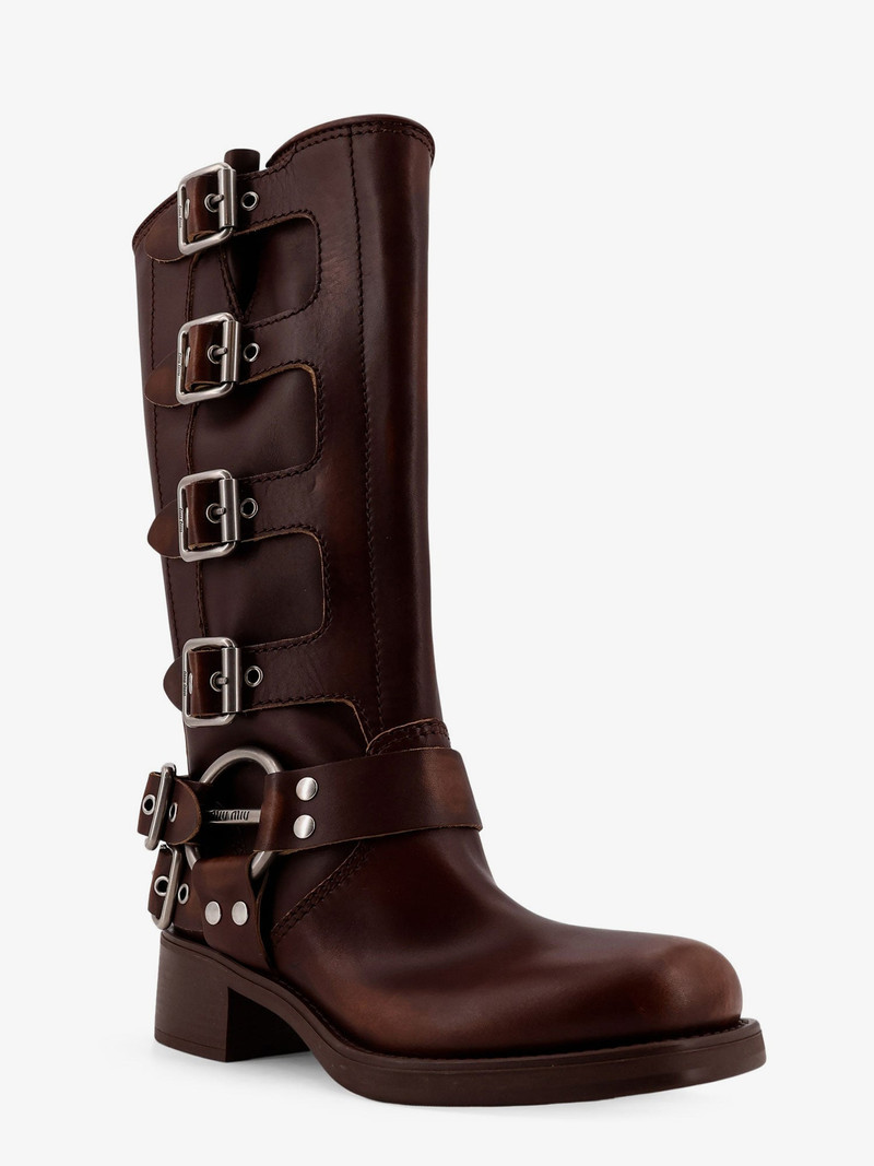 Miu Miu Leather Boots outlook