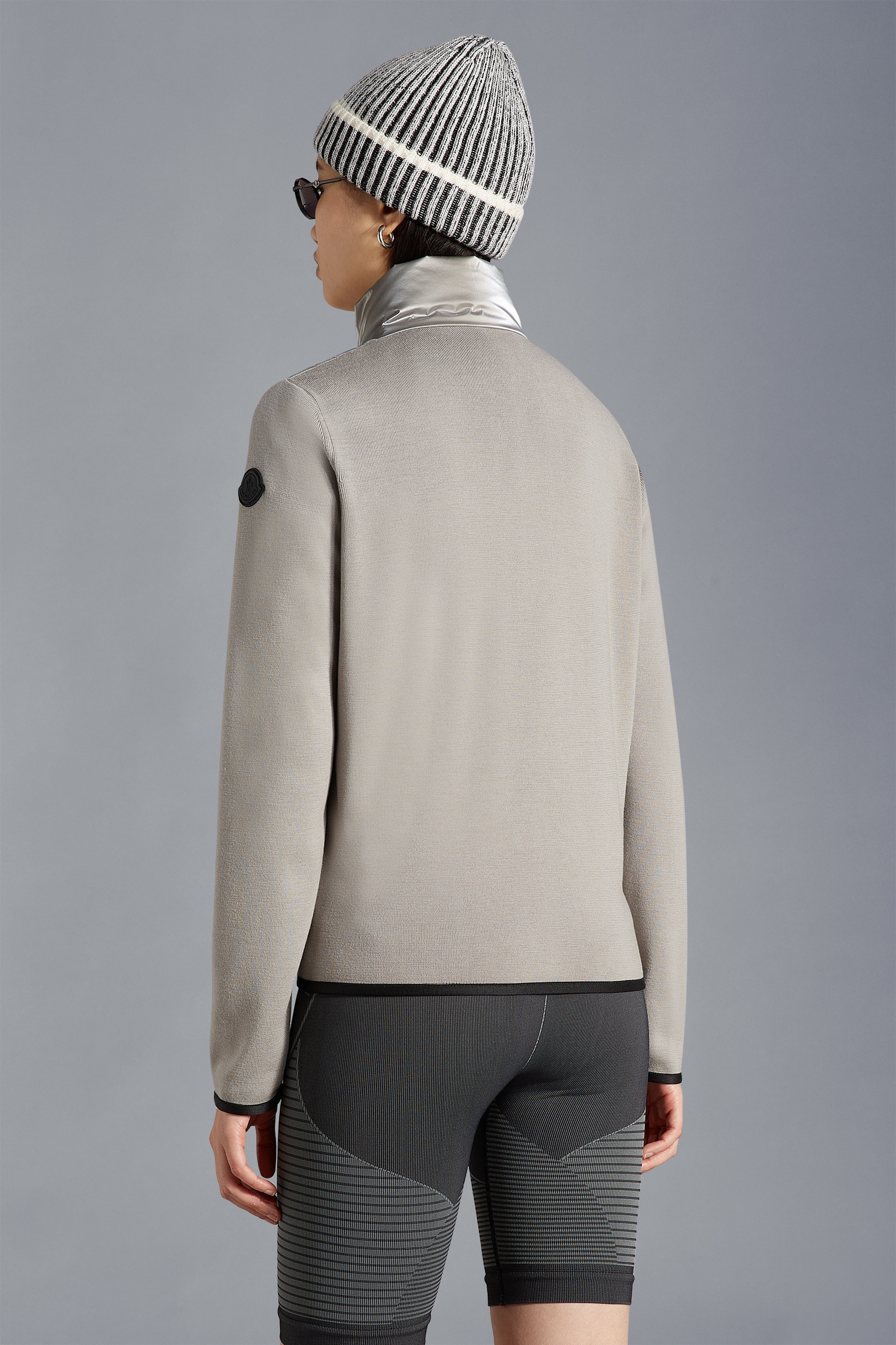 Padded Wool Cardigan - 4