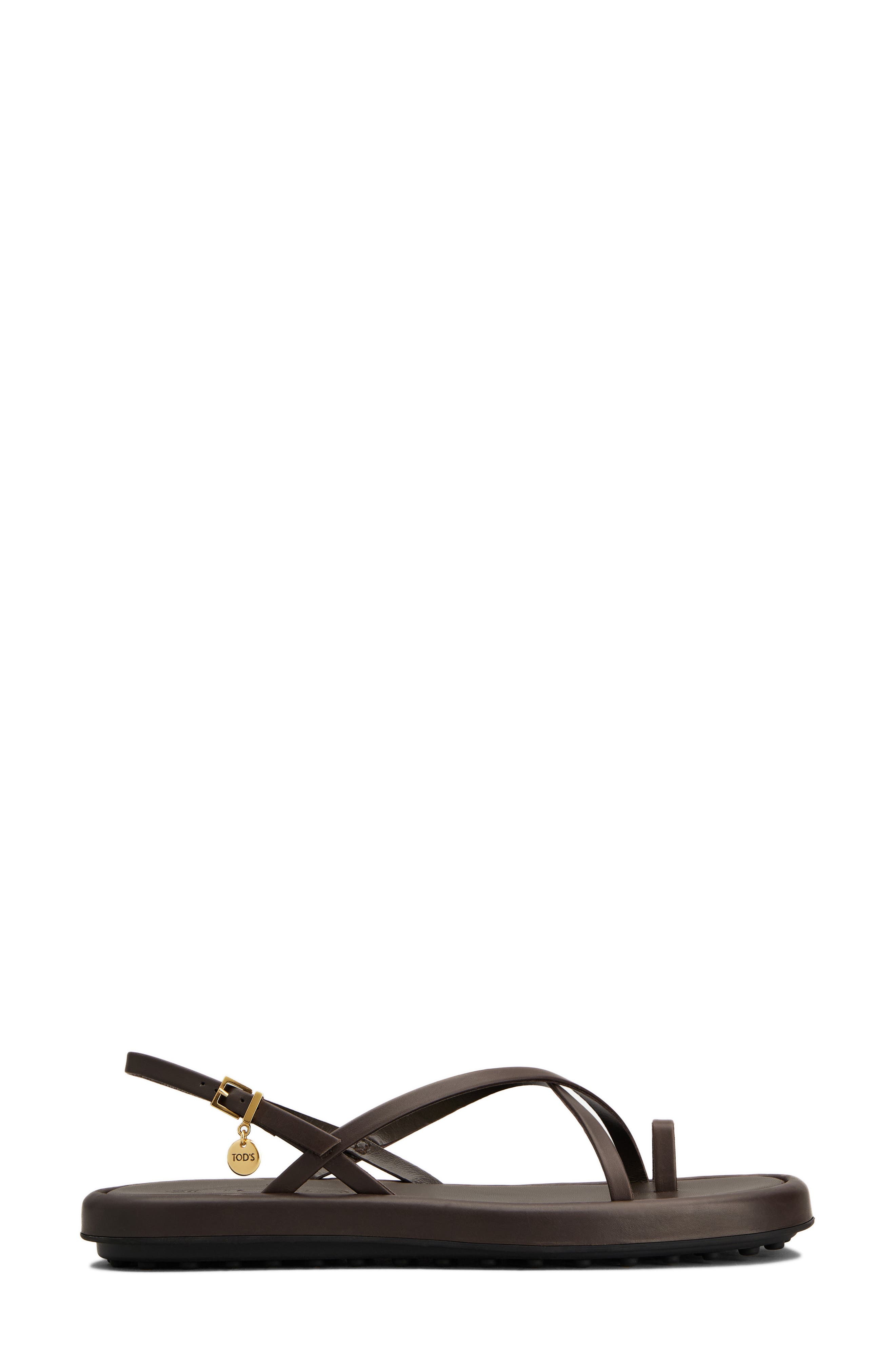 Tod's Charm Toe Loop Sandal in Palissandro at Nordstrom - 3