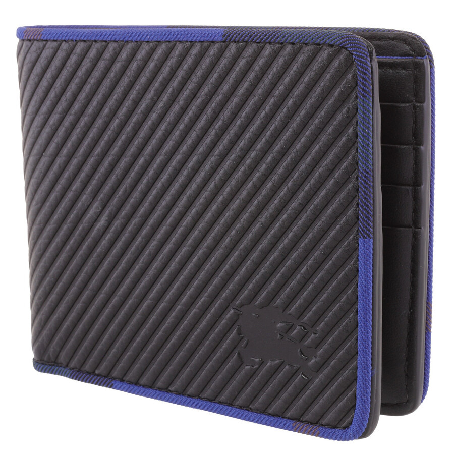Burberry Black Heritage EKD Bifold Wallet - 2