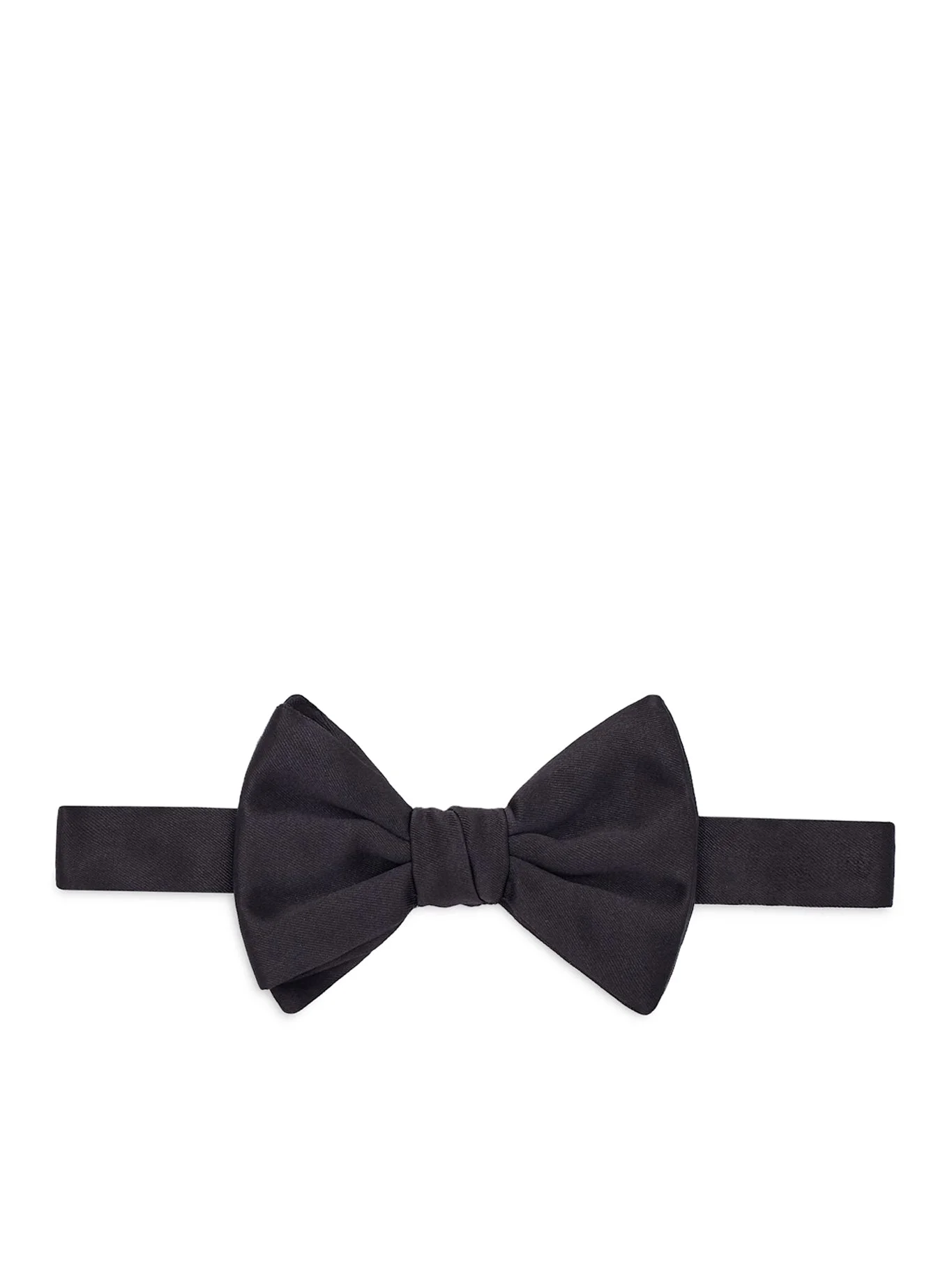 PURE SILK SELF-TIE BOW TIE - 1
