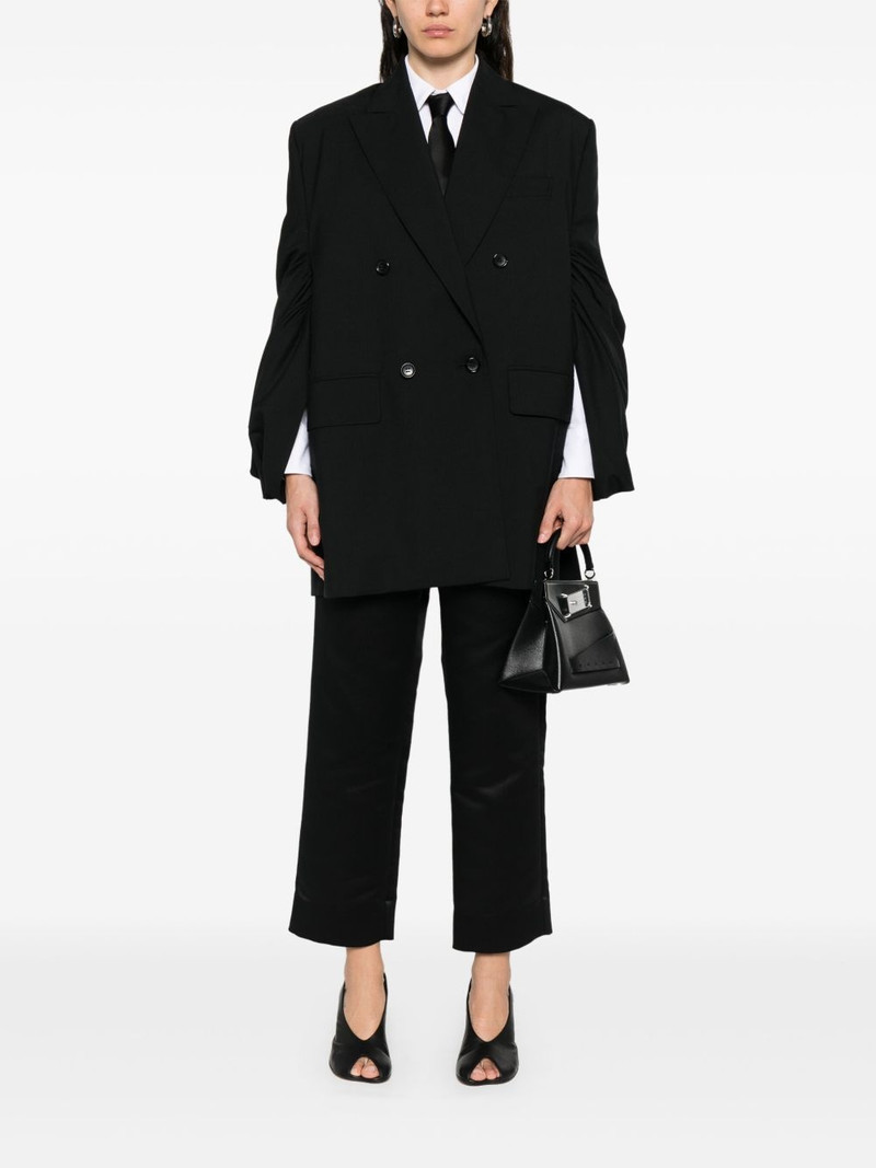 Comme Des Garçons cropped tailored trousers outlook