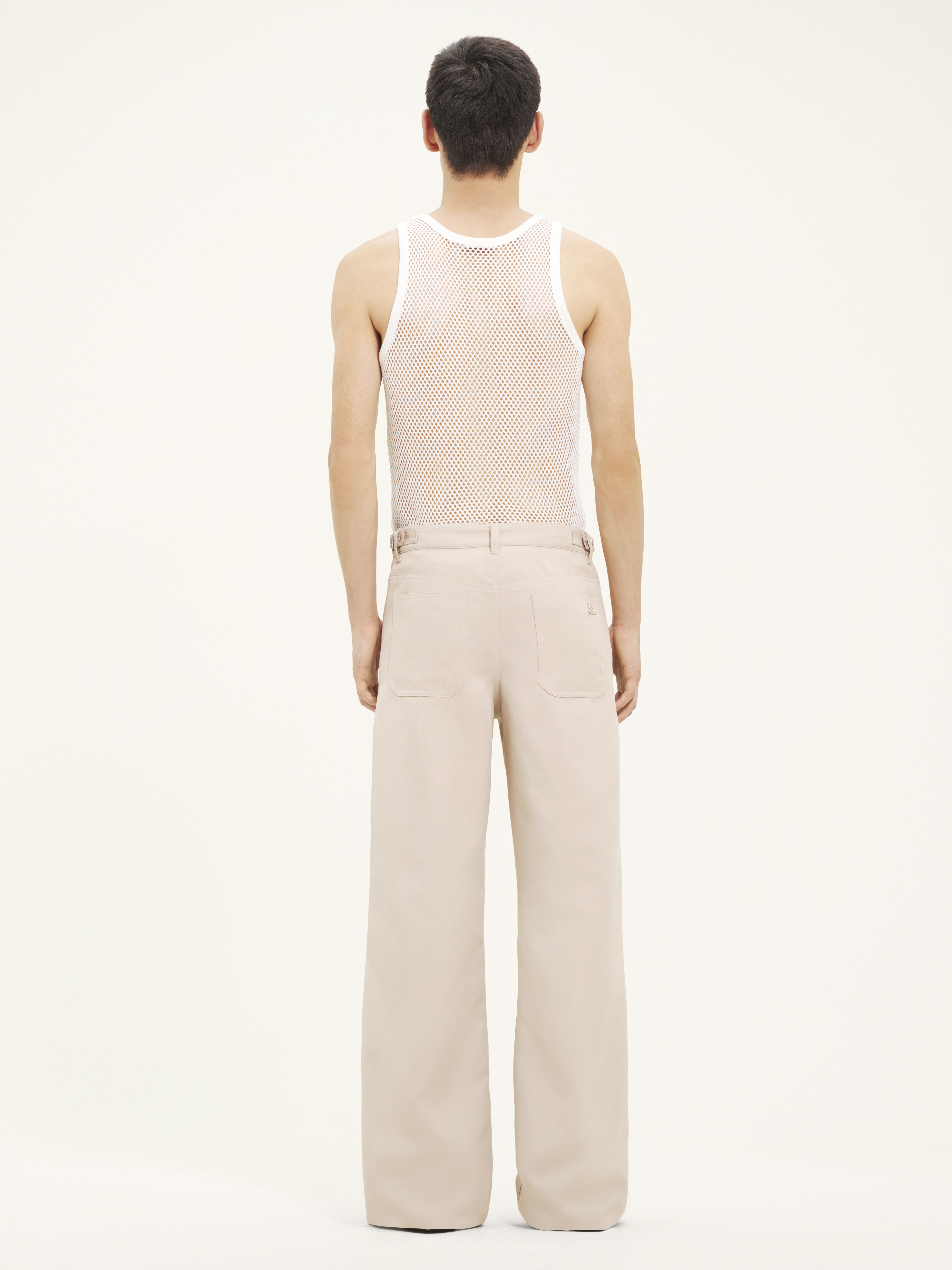 MULTIFLEX LIGHT TWILL BAGGY PANTS - 4