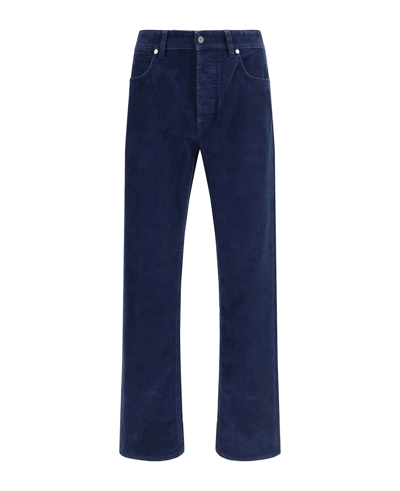 Straight-leg Corduroy Trousers - 1