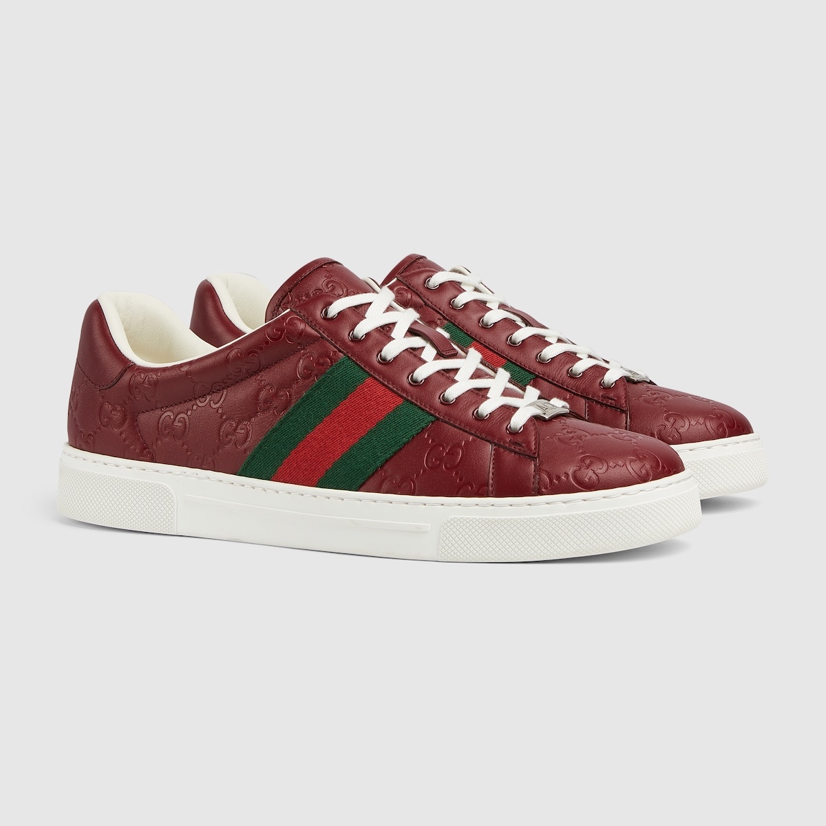 Men's Gucci Ace sneaker with Web - 2