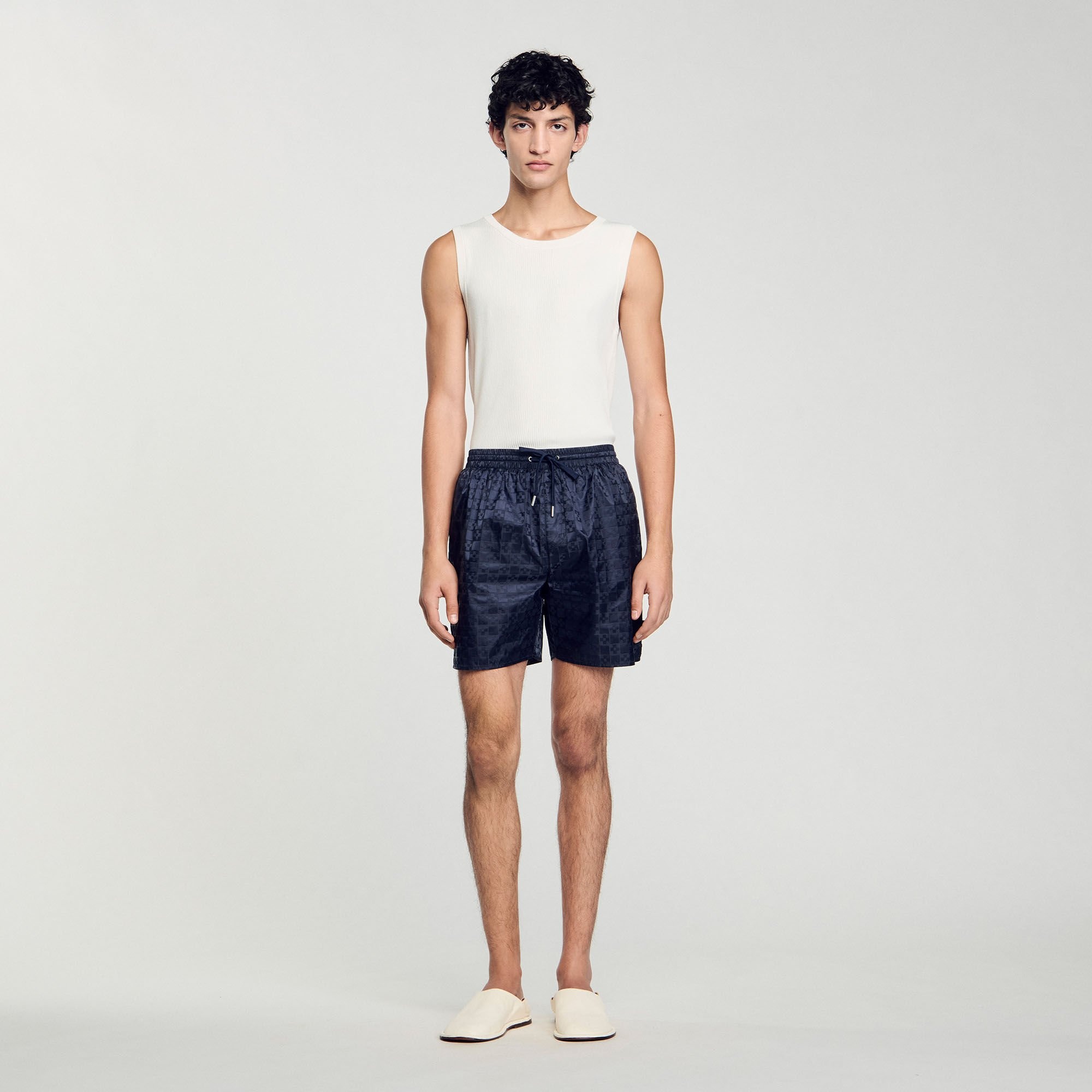 SQUARE CROSS SWIM SHORTS - 2