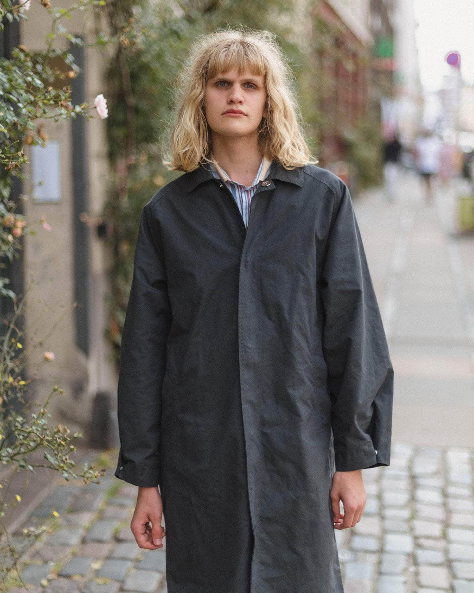 Even Long Coat - Waxed Cotton - 12