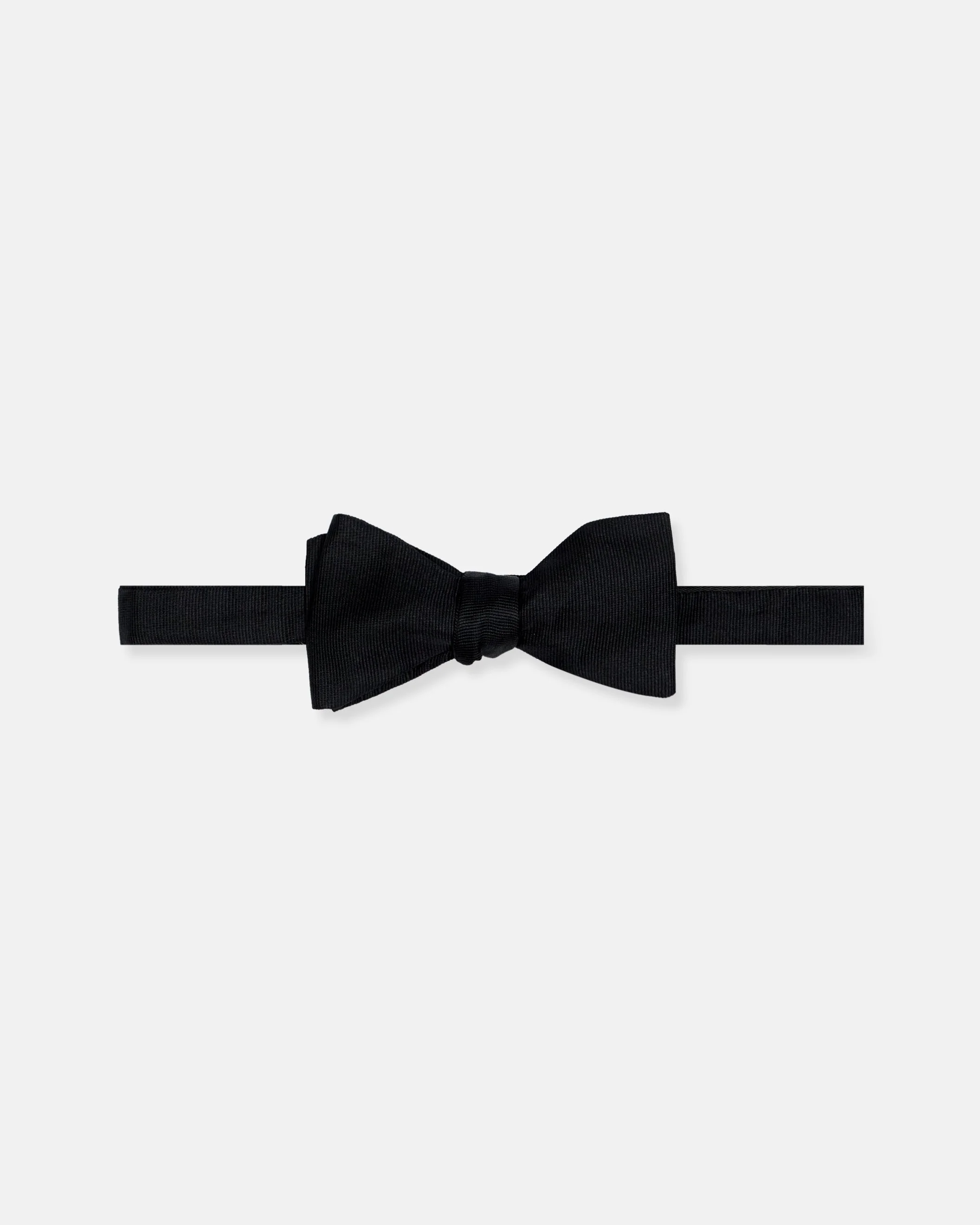 MADE-IN-UK GROSGRAIN SELF-TIE FORMAL BOW TIE - 1