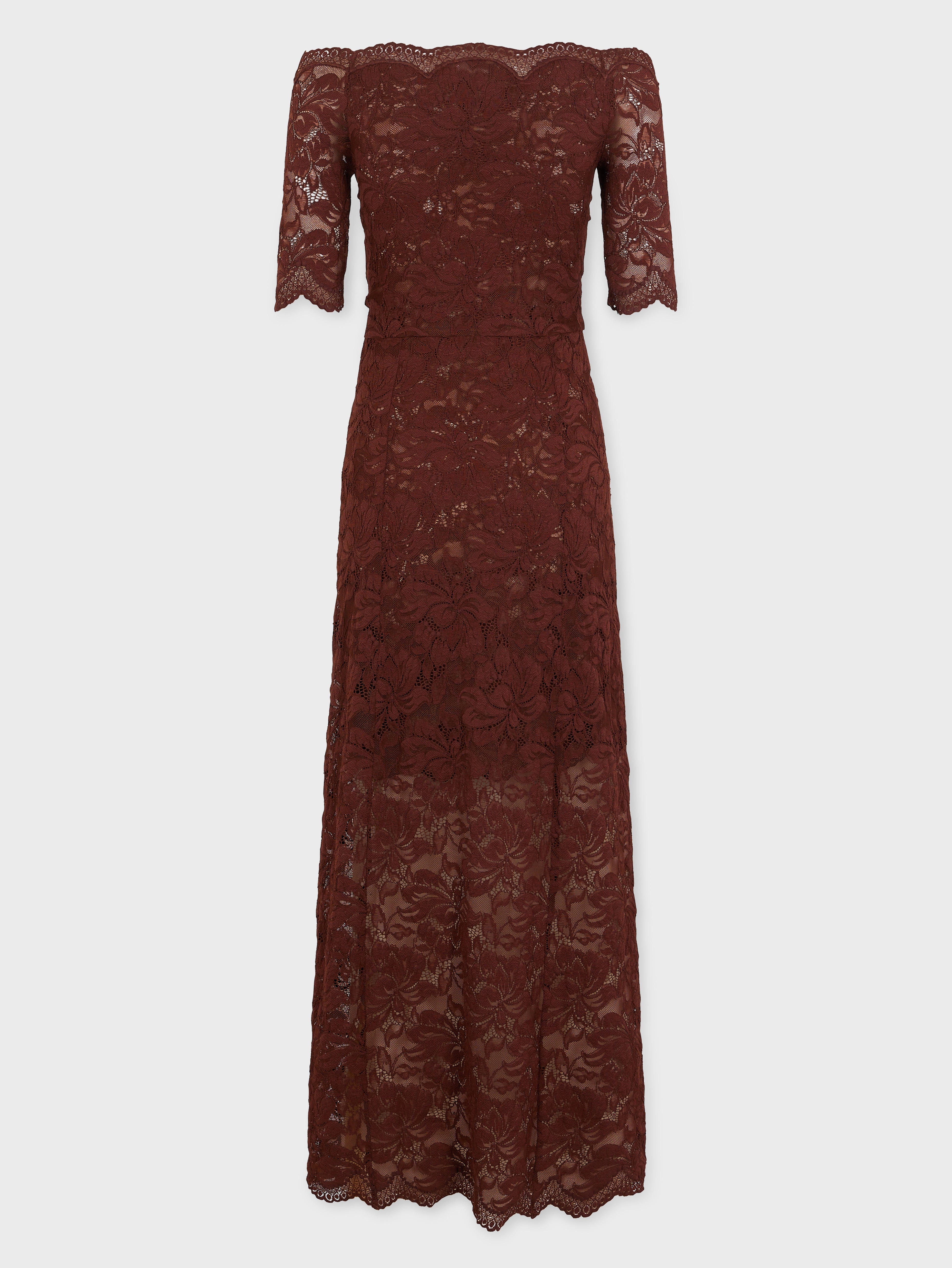 MIDI DRESS IN LACE - 7