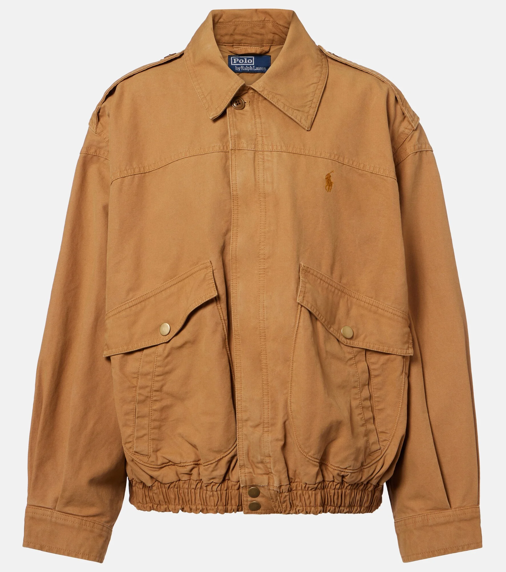 Cotton bomber jacket - 1