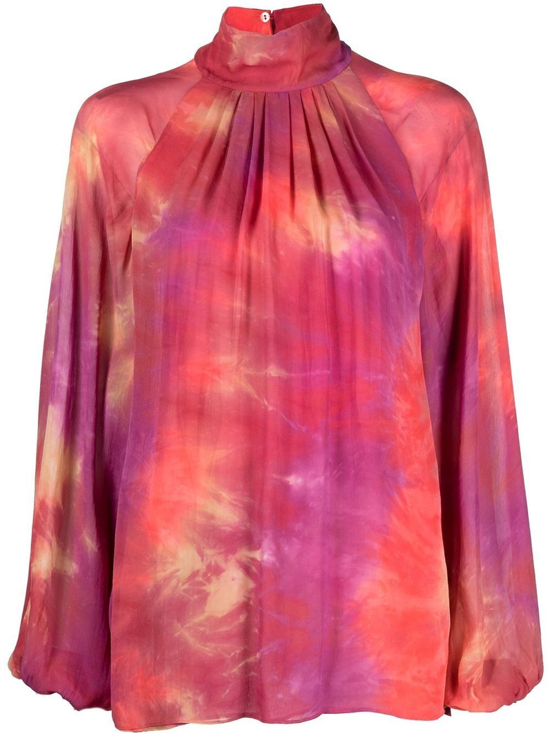 tie-dye blouse 1