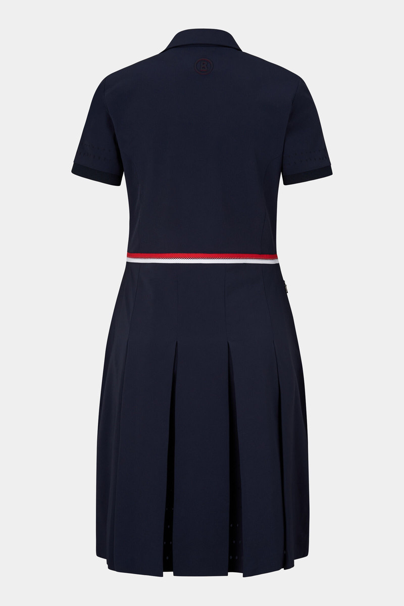 BOGNER Marina functional polo dress in Navy blue outlook