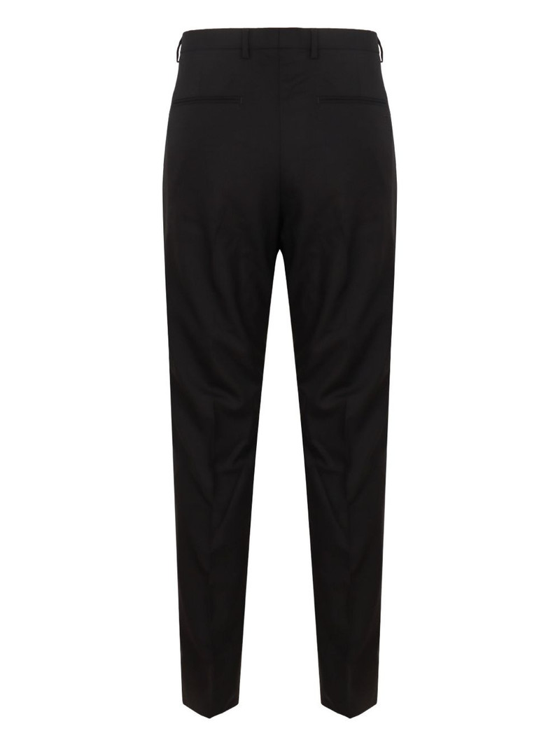 GUCCI welt-pocket wool trousers outlook