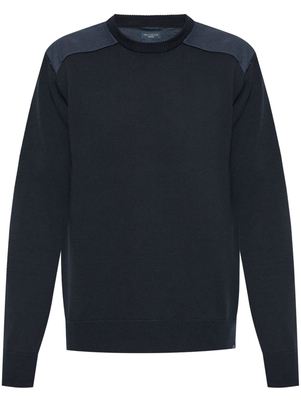 logo-embroidered jumper - 1