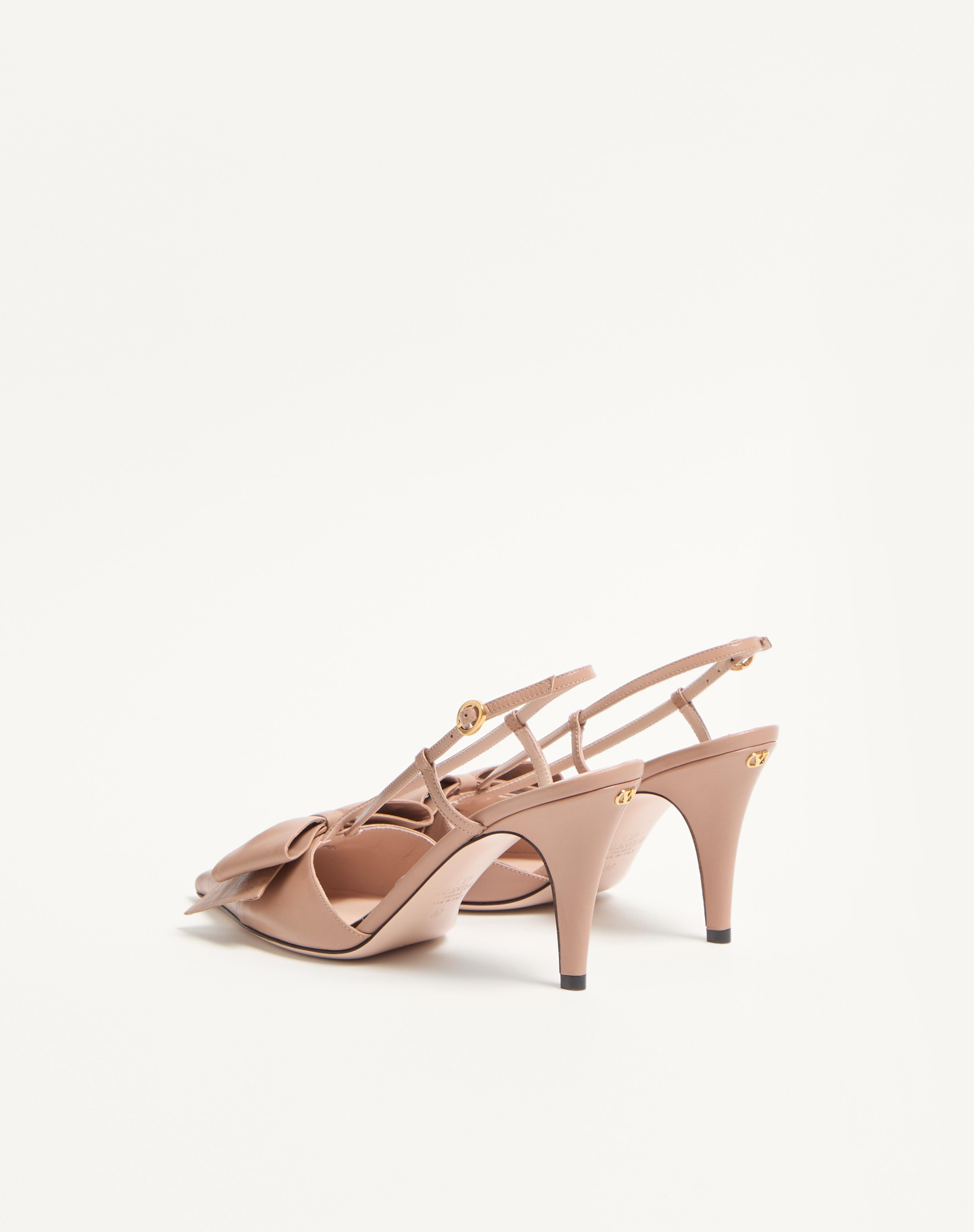 BOWOW SLINGBACK PUMPS IN KIDSKIN 85MM - 5