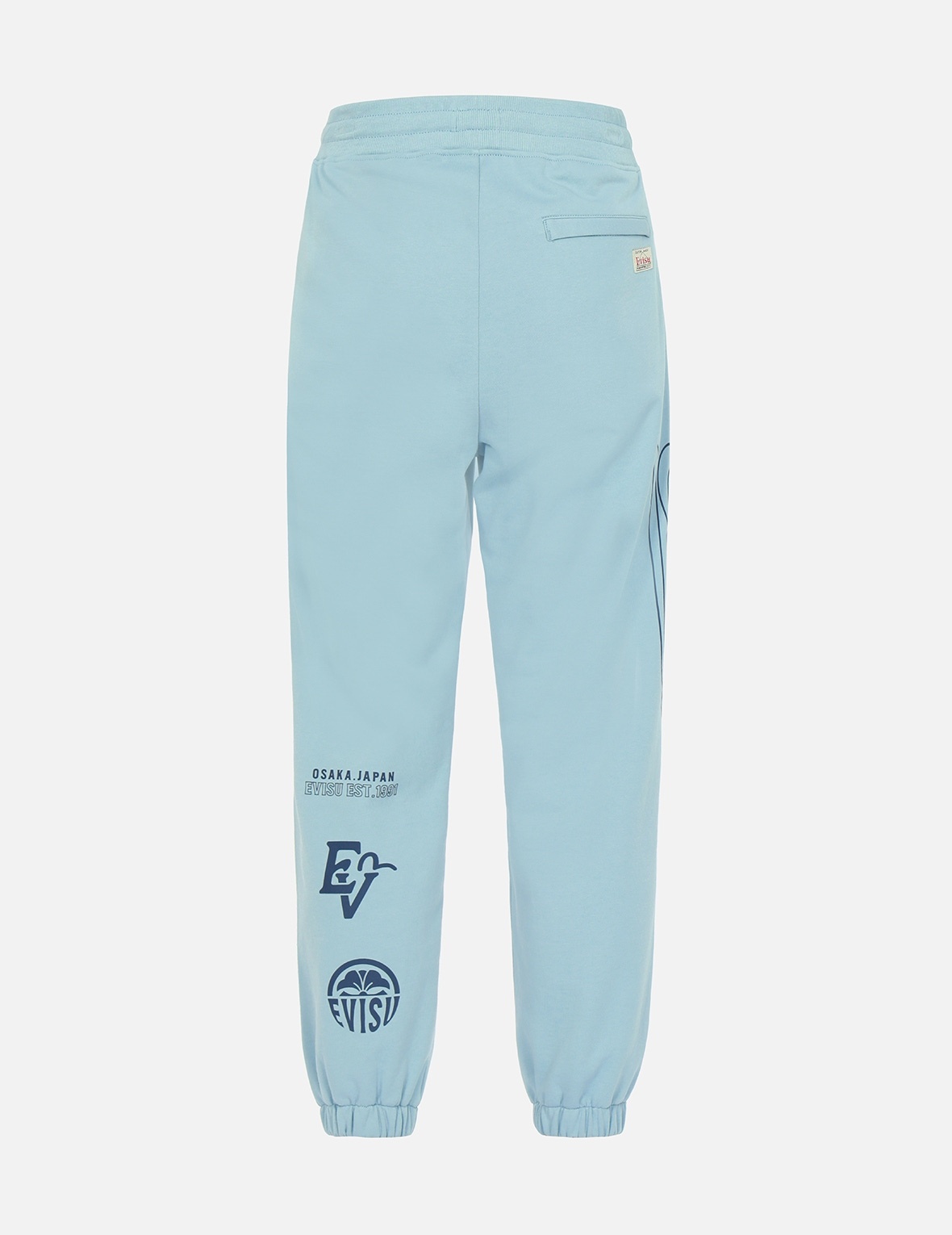 LOGO AND SEAGULL PRINT SWEATPANTS - 2