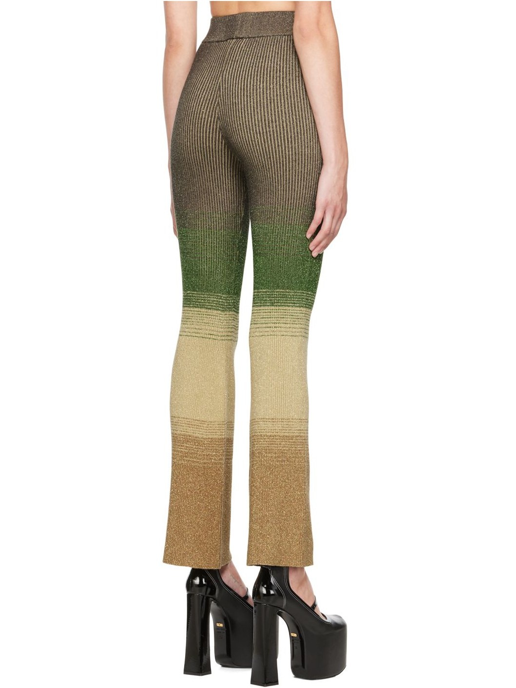 SSENSE Exclusive Brown & Green Lounge Pants - 3