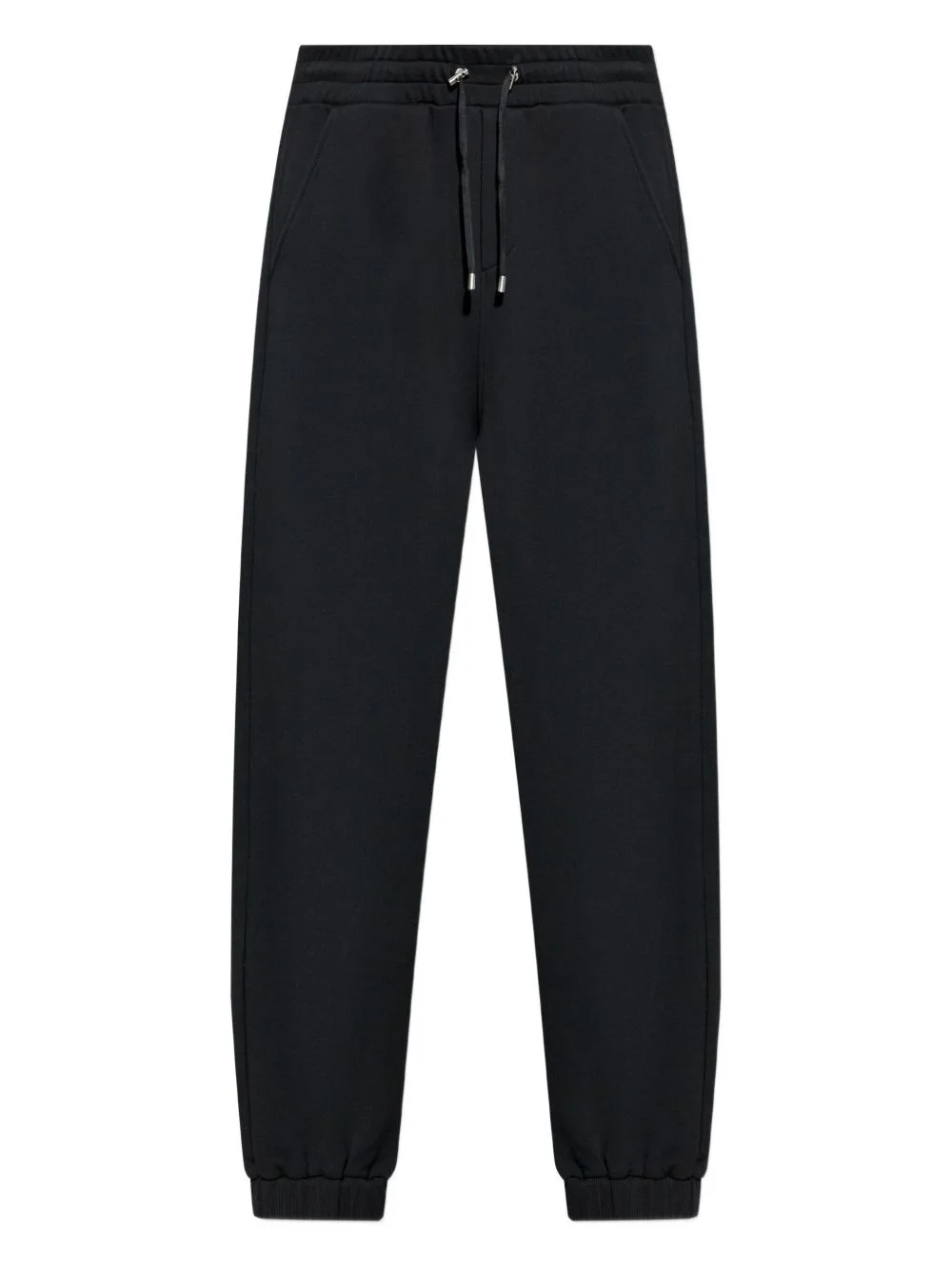 elasticated-cuff pants - 1