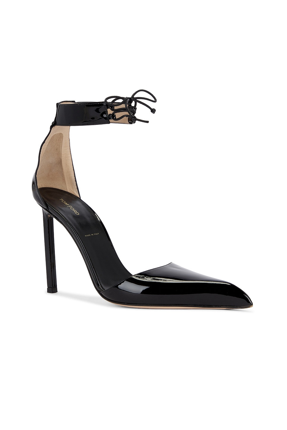 Patent Leather Ankle Strap 105 Pump - 2